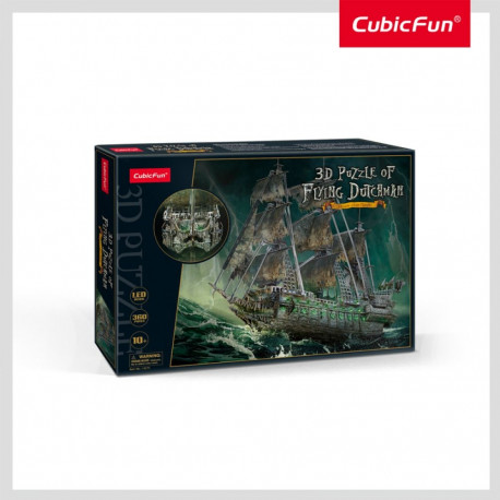 CUBICFUN 3D puzzle with LED Flying Dutchman