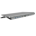 Raidsonic Docking Station | IB-DK2106a-CPD | Ethernet LAN (RJ-45) ports 1 | VGA (D-Sub) ports quanti