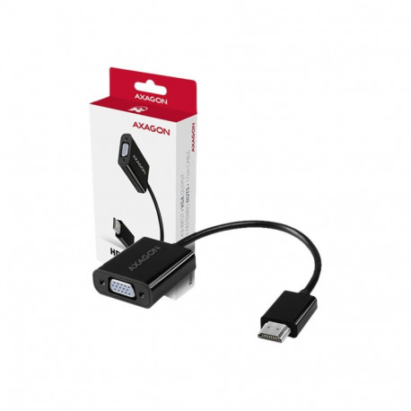 AXAGON RVH-VGN, HDMI - VGA reduktsiooni adapter, 0.15 m