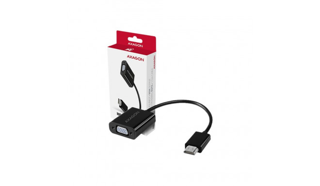 AXAGON RVH-VGN, HDMI - VGA reduktsiooni adapter, 0.15 m