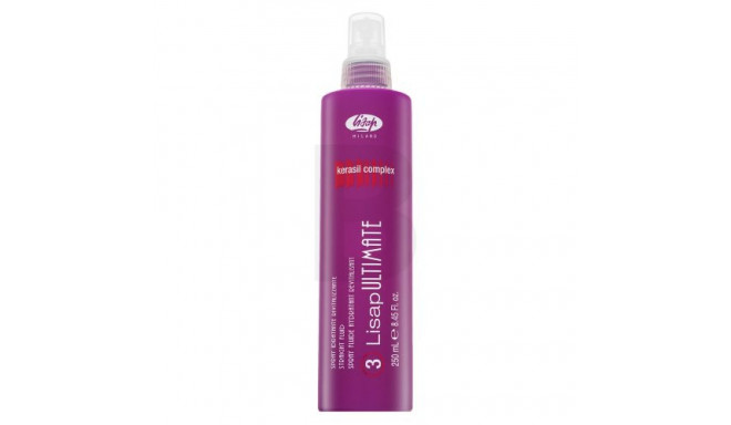 Lisap Ultimate Straight Fluid thermoactive spray to smooth and shine hair 250 ml