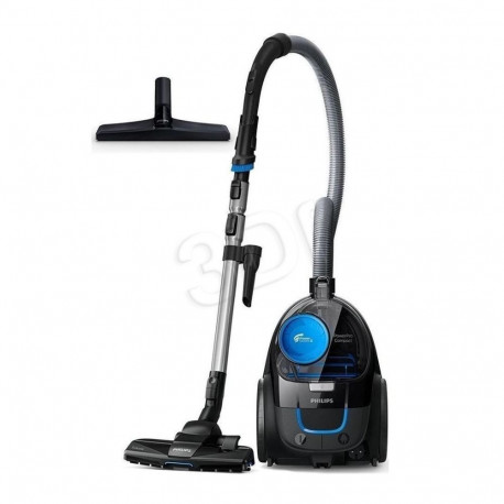 PHILIPS PowerPro Compact bezmaisu putekļsūcējs  750 W (melns) FC9331/09