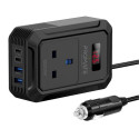 Promate Inverto-200W Car inverter DC-AC 11-17V 200W / USB-C PD65W