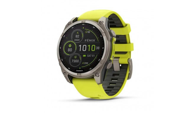 Garmin fenix 8 3.3 cm (1.3&quot;) 47 mm Digital 260 x 260 pixels Touchscreen Titanium Wi-Fi GPS 