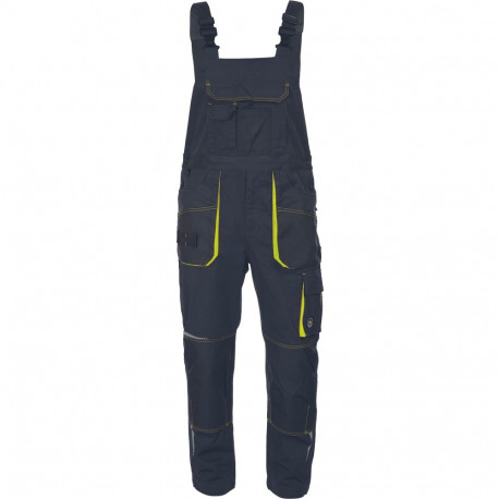 Cerva Emerton stretch traksipüksid must/kollane 54