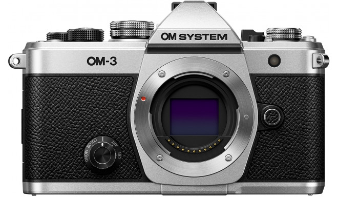 OM SYSTEM OM-3 body, silver