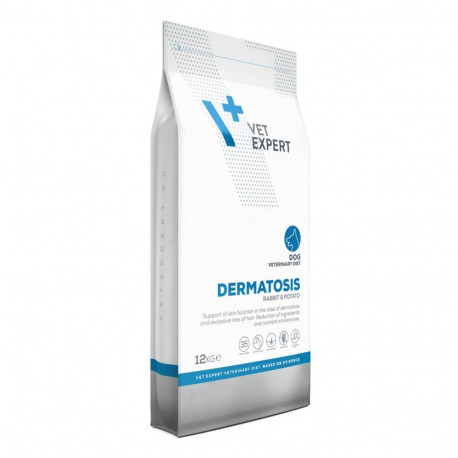 VETEXPERT Veterinary Diet Dermatosis küüliku ja kartuliga koerte kuivtoit - 12 kg