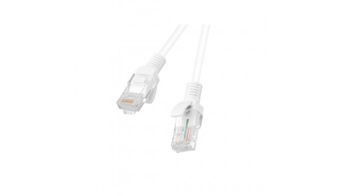 PATCHCORD KAT.6 UTP 3m valge FLUKE PASSED LANBERG 10-pack