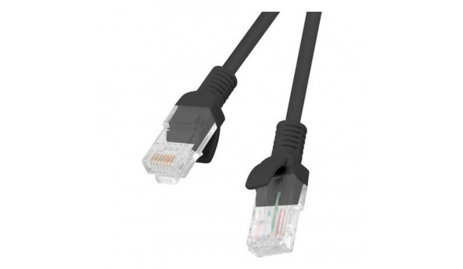 Lanberg PCU5-20CC-0050-BK networking cable Black 0.5 m Cat5e U/UTP (UTP)