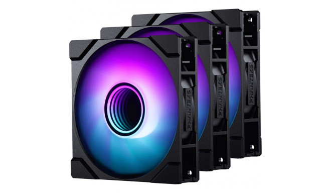 Phanteks M25G2-120 D-RGB Fan 3-pack Black (PH-F120M25_G2_DBK01_3P)