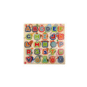 bo. Educational wooden puzzle "Alphabet and animals" (In Estonian lang.)