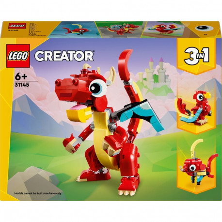 LEGO Creator Punane Draakon 3in1 (31145)