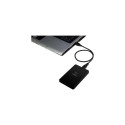 Renkforce RF-4505754 storage drive enclosure HDD/SSD enclosure Black 2.5&quot;