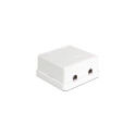DeLOCK 86207 wire connector 2x Keystone White