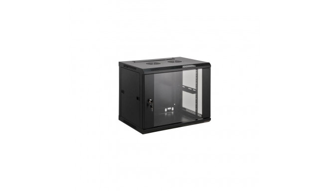 Intellinet Network Cabinet, Wall Mount (Standard), 9U, Usable Depth 350mm/Width 540mm, Black, Assemb