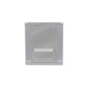 Intellinet Network Cabinet, Wall Mount (Standard), 15U, Usable Depth 260mm/Width 510mm, Grey, Flatpa