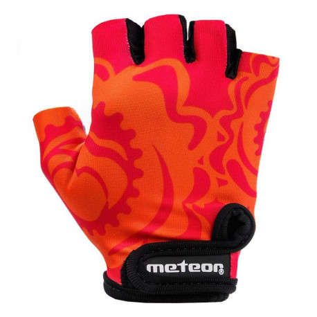 Rękawiczki rowerowe Meteor Big Flower JR 24181-24182-24183 S