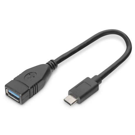 Digitus Adapter cable | AK-300315-001-S | USB-C to USB-A