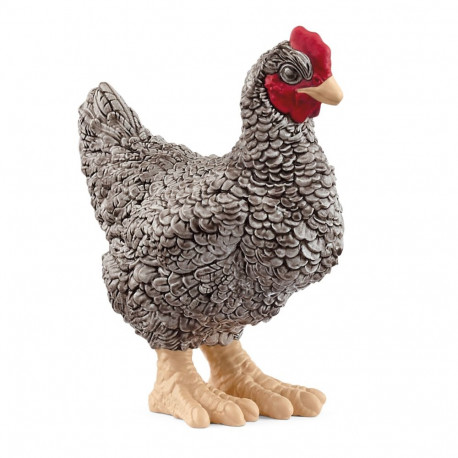 SCHLEICH FARM WORLD Plymouth Rock Chicken
