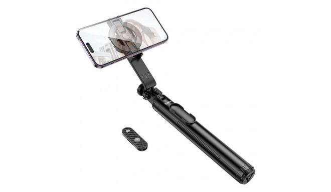Selfie stick Hoco tripod with wireless remote control magnetic K25 black