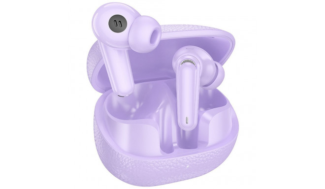HOCO wireless earphones bluetooth TWS EQ23 purple