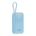 CANYON power bank OnPower 101 built-in cable 10000 mAh PD22.5W Blue