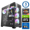 INTOP AQUA Ryzen 5 9600X 64GB DDR5 1TB SSD M.2 NVME+2TB RTX4060Ti 8GB no-OS