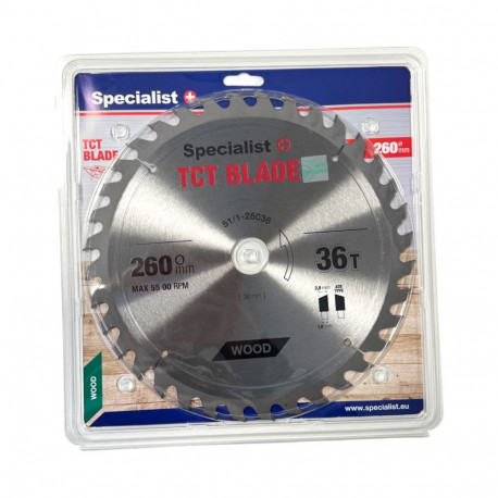 SPECIALIST+ cutting disc, 260x36Tx30 mm
