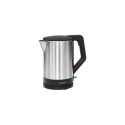 Bomann WKS 3002 CB electric kettle 1.5 L 2200 W Black, Stainless steel