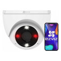Ezviz H4 CS-H4 3MP 2K Välisvalve IP67 Nutikodu turvakaamera MicroSD / Öönägemine Valge
