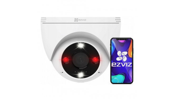 Ezviz H4 CS-H4 3MP 2K Välisvalve IP67 Nutikodu turvakaamera MicroSD / Öönägemine Valge