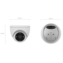 Ezviz H4 CS-H4 3MP 2K Välisvalve IP67 Nutikodu turvakaamera MicroSD / Öönägemine Valge