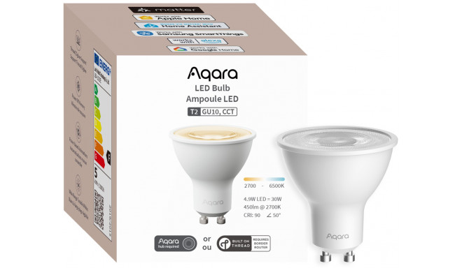 Aqara smart bulb LED T2 GU10 30W CCT