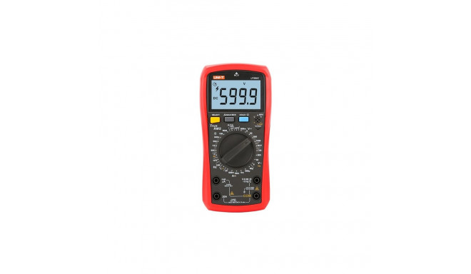 Skaitmeninis multimetras LCD;TRMS. NCV; (6000);VDC:0.1÷600mV,6V,60V,600V,1kV, UNI-T