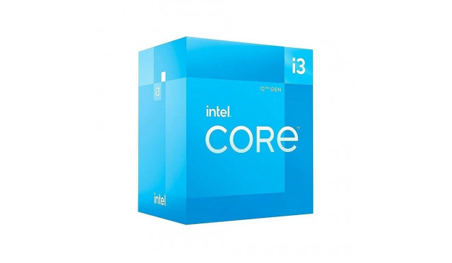 CPU|INTEL|Desktop|Core i3|i3-12100F|Alder Lake|3300 MHz|Cores 4|12MB|Socket LGA1700|58 Watts|BOX|BX8