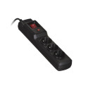 Power Strip - Activejet Combo 3gn 3m Black