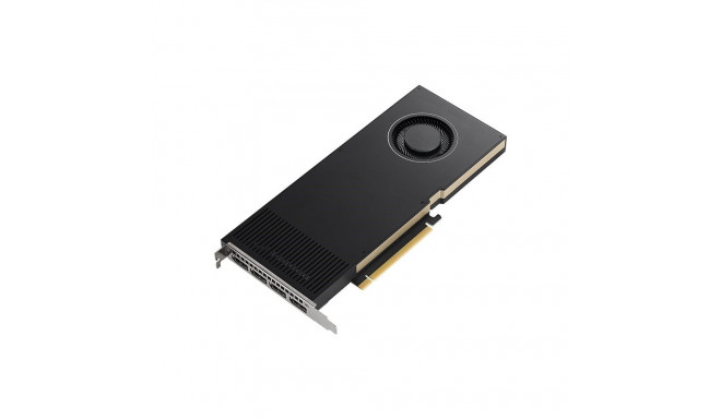 Graphics Card - PNY NVIDIA RTX A4000 16GB GDDR6 4X DisplayPort Black/Gold