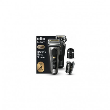 Shaver - Braun 9575cc Wet & Dry Foil Shaver, Trimmer Metallic