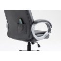 Heated Office Chair - Activejet YK7304 with Massage Grey