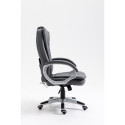 Heated Office Chair - Activejet YK7304 with Massage Grey