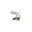 DVI Cable - Gembird 3m Hdmi/dvi Dvi-d Black