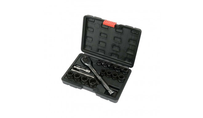 Screw and Bolt Extractor Set - Yato YT-05897 16 Pieces Steel