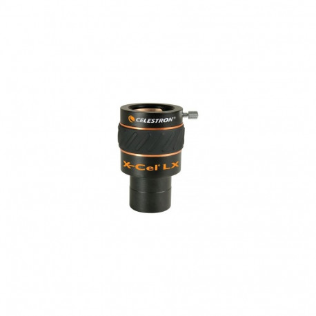 Celestron teleskoobi okulaar X-Cel LX 1.25" 2x Barlow-lääts, must