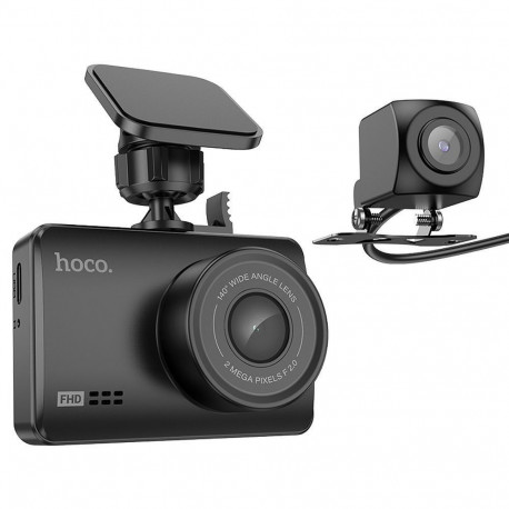 Hoco Driving DV3 Video Reģistrators + Aizmugures kamera