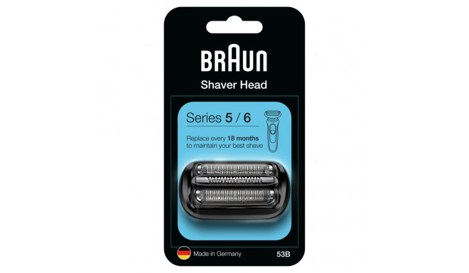 Braun 53B Series 5/6 replacement shaving head combination pack