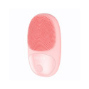 Mini Silicone Electric Sonic Facial Brush with magnetic charging ANLAN 01-AJMY21-04A (pink)