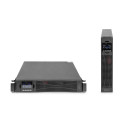 DIGITUS OnLine UPS, rack/tower, 3000VA, 3000W, LCD, 8 x C13, 1 x C19, RS-232, USB, SNMP card (option