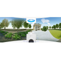 Ezviz H8C CS-H8C Wi-Fi Outdoor IP65 3MP 2K Smart Pan & Tilt 360 Camera MicroSD / Night vision White