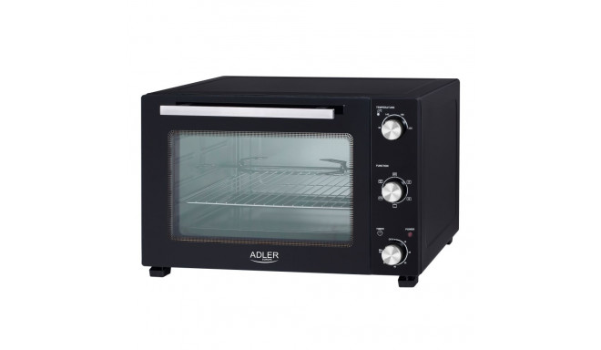 Adler Electric oven | AD 6026 | 48 L | 1800 W | Black