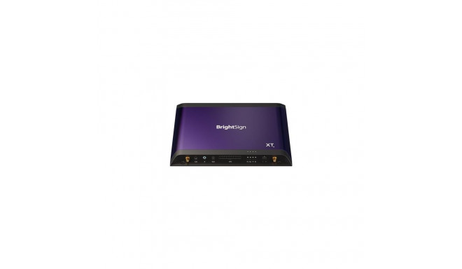 BrightSign XT1145 digital media player Black, Purple 8K Ultra HD